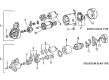 Diagram for Mitsubishi Starter Solenoid - MD632091