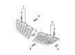 Diagram for Mitsubishi Galant Grille - MN161845HA