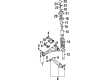 Diagram for Mitsubishi Strut Mounts - MB809280
