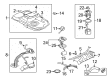 Diagram for Mitsubishi Fuel Filter - 1770A273