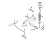Diagram for Mitsubishi Coil Spring Insulator - MR510446