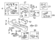 Diagram for Mitsubishi Shift Knob - MR567441HB