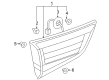 Diagram for Mitsubishi Outlander PHEV Tail Light - 8331A180