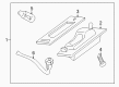 Diagram for Mitsubishi Outlander License Plate Lights - MR971472