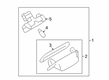 Diagram for Mitsubishi Endeavor License Plate Lights - 8341A009