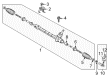Diagram for Mitsubishi Rack And Pinion - 48010W020P