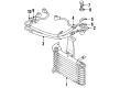 Diagram for Mitsubishi Engine Oil Cooler - MB605467