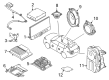 Diagram for Mitsubishi Subwoofer - 28170W000P