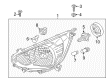 Diagram for Mitsubishi Daytime Running Lights - 8301C694