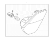 Diagram for Mitsubishi Outlander PHEV Tail Light - 8336A154