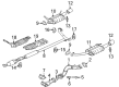 Diagram for Mitsubishi Tail Pipe - 1570A970