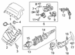 Diagram for Mitsubishi Headlight Switch - 8600A747