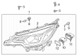 Diagram for Mitsubishi Galant Car Bulbs - MS820948