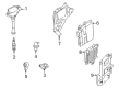 Diagram for Mitsubishi Ignition Coil - MQ718384