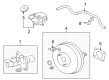 Diagram for Mitsubishi Brake Booster - 4630A238