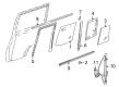 Diagram for Mitsubishi Window Regulator - MN167277