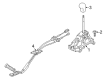 Diagram for Mitsubishi Shift Knob - 2470A057XA