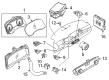 Diagram for Mitsubishi Ignition Switch - 8610A253