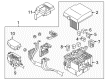 Diagram for Mitsubishi Relay Boxes - 8565A349