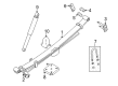 Diagram for Mitsubishi Shock Absorber - MR353149