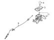 Diagram for Mitsubishi Shift Cable - 2430A266