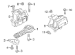 Diagram for Mitsubishi Outlander Engine Mount - 1092A253