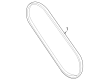 Diagram for Mitsubishi Outlander PHEV Drive Belt - 1340A235