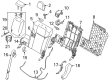 Diagram for Mitsubishi Outlander Seat Covers - 6902F113XA