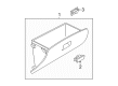 Diagram for Mitsubishi Glove Box - MR647632