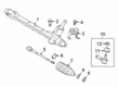 Diagram for Mitsubishi Rack And Pinion - 48010W050P