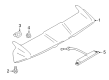Diagram for Mitsubishi Mirage Spoiler - 6515A271VA