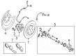 Diagram for Mitsubishi Outlander ABS Sensor - 4670B404