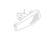Diagram for Mitsubishi Mirage Turn Signal Lights - 8351A065