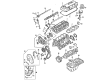 Diagram for Mitsubishi Timing Belt - MD191982