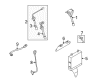 Diagram for Mitsubishi Crankshaft Position Sensor - MD329924