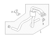 Diagram for Mitsubishi Eclipse Water Hose - MR968545