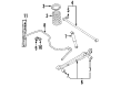 Diagram for Mitsubishi Control Arm Bushing - MR210731