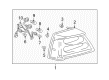 Diagram for Mitsubishi Galant Tail Light Lens - 8330A731