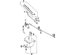 Diagram for Mitsubishi Mirage Windshield Washer Fluid Reservoir - MR192217