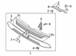 Diagram for Mitsubishi Grille - 7450B298
