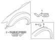 Diagram for Mitsubishi Outlander Emblem - MB814468