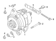 Diagram for Mitsubishi Alternator - 23100W440P