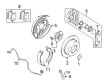 Diagram for Mitsubishi Parking Brake Cable - MN102170