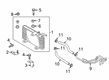 Diagram for Mitsubishi Transmission Oil Cooler - 2920A494