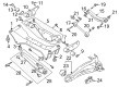 Diagram for Mitsubishi Control Arm Nut - MU431503