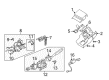 Diagram for Mitsubishi Headlight Switch - MR570117