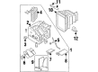Diagram for Mitsubishi Blower Motor Resistor - MB946664