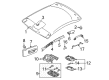 Diagram for Mitsubishi Galant Car Bulbs - MN177303