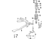 Diagram for Mitsubishi Control Arm Nut - MS440003