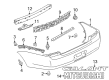 Diagram for Mitsubishi Galant Bumper Cover - 6410A735